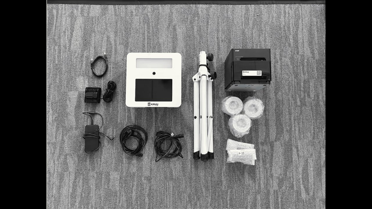 Packaging de livraison du photobooth